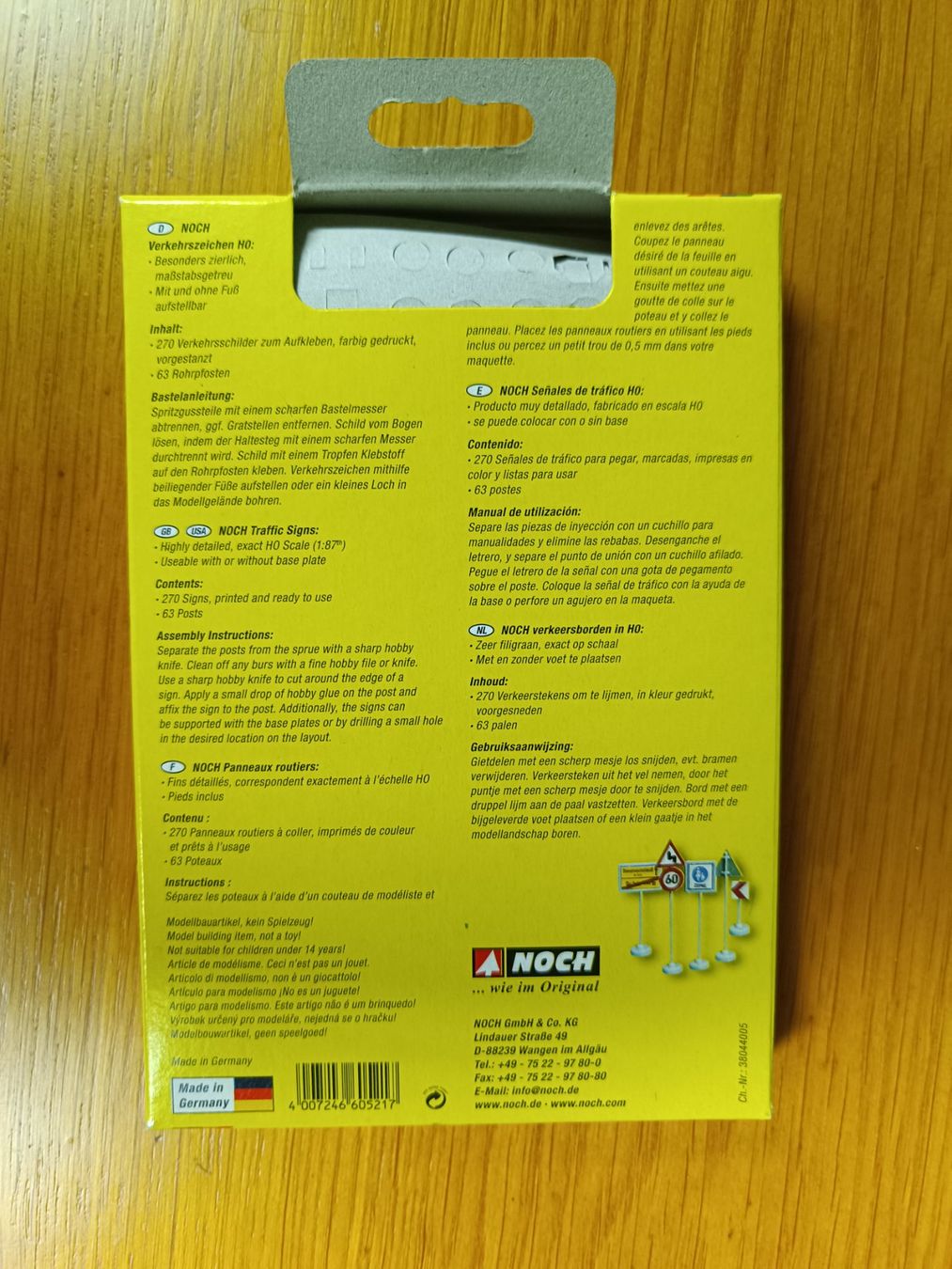 Noch Modelleisenbahnen: Verkehrszeichen H0 – Neu und originalverpackt aus Künten von Aumosa 1