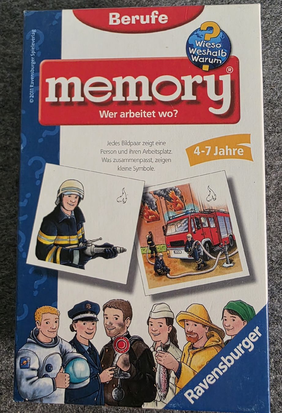 Giochi: Ravensburger Memory Berufe, komplettes Spiel, 4-7 Jahre – Usato da Seedorf BE venduto da rar_89ym