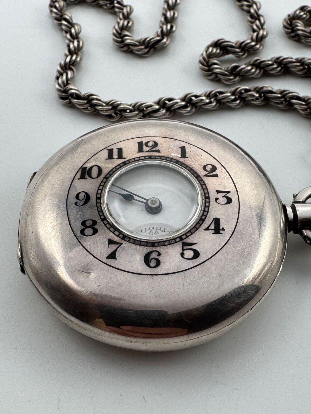 Swiss Montres: Taschenuhr Silber 925 mit Kette – D'occasion à Sachseln par BONATI01 2