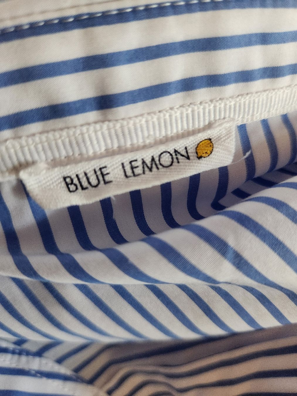 Negligees & Pigiami: Ensemble  pyjama BLUE LEMON rayures bleues T. M 100% coton – Usato da Niedergösgen venduto da Eva2410 4