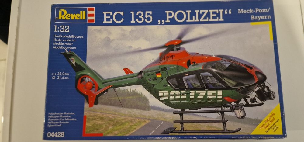 Maquette Hélicoptère EC-135 Gendarmerie Nationale – Échelle 1/43, 24 Cm, Métal Et Plastique, Finitions Soignées