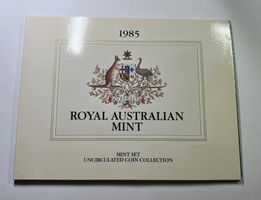 Münzsatz Royal Australian Mint 1985
