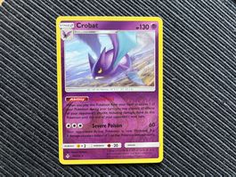 Pokemon Crowbat Reverse Holo Unbroken Bonds near Mint