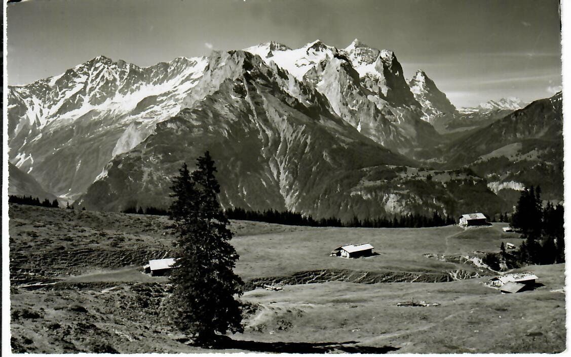 Cartoline postali: Hasliberg Gummenalp 1957 – Usato da Hochdorf venduto da Ziegel-16