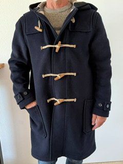 Burberry Mantel mit Kapuze, sehr schöner klassischer Mantel