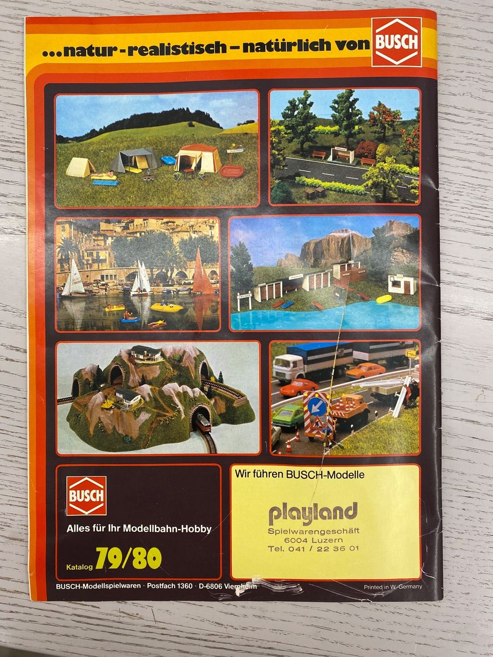 Riviste & Magazine: Busch Katalog 1979/80 – Usato da Lupsingen venduto da New-Haven 3