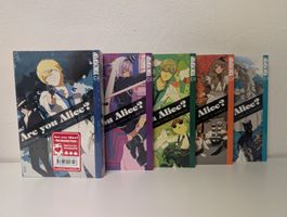 Are you Alice? Manga Volumes 1-5 and 10