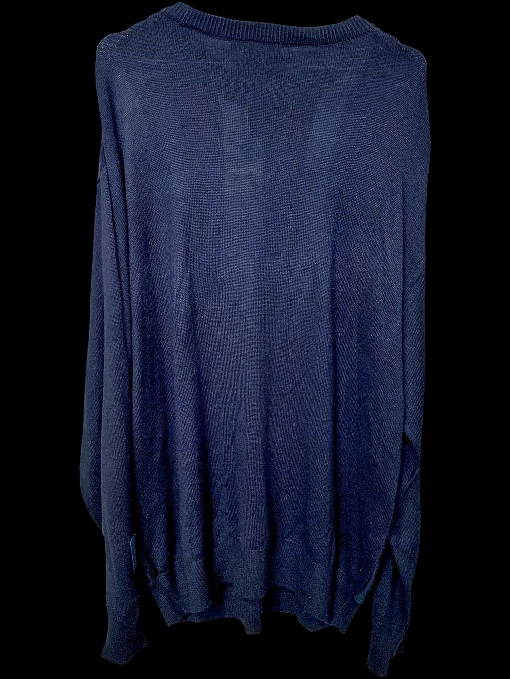 Carlo Colucci Maglioni & Felpe: Carlo Colucci Sports Marineblauer Pullover mit roten & – Usato da Zug venduto da vinokilo 4