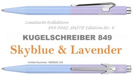 NM0849.339 Paul Smith Caran d'Ache 849 * Skyblue & Lavender