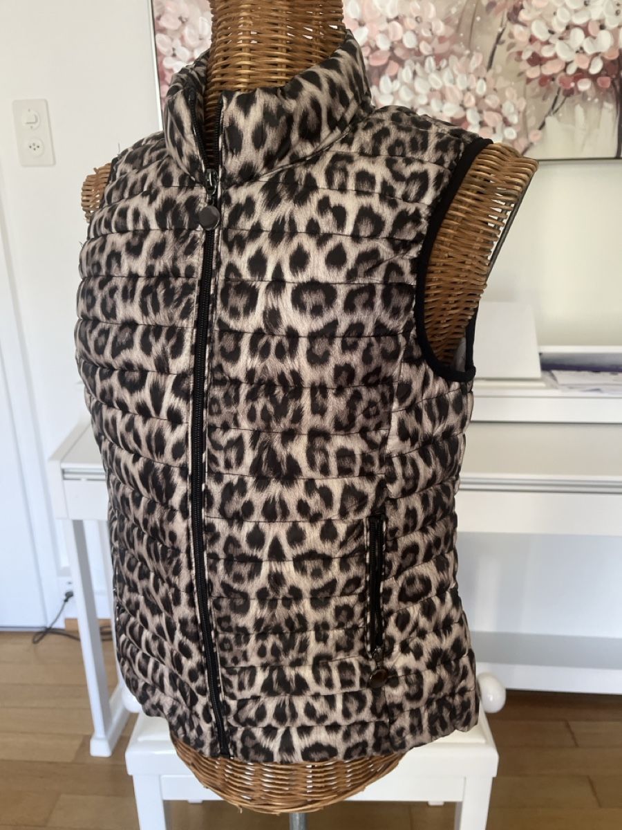 Gilet & Giacche senza maniche: Leopardenmuster Veste, S – Usato da Solothurn venduto da Bobesch08 1
