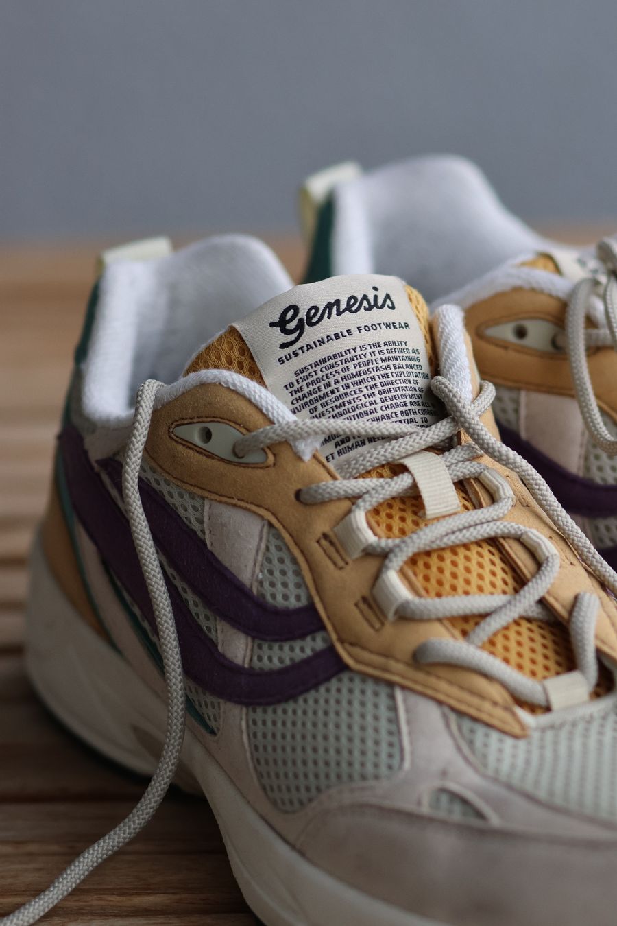 Genesis Scarpe da uomo: Sneaker Genesis, nachhaltige Schuhe, Gr. 45 – Usato da Luzern venduto da vonasa