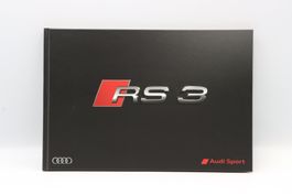 Audi RS3 2015 Hardcover Prospekt