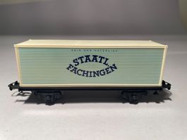 Roco Containerwagen STAATL FÄCHINGEN, DC Achsen