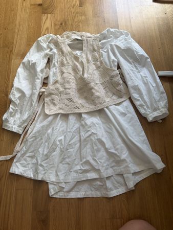Robe blanche ZARA 