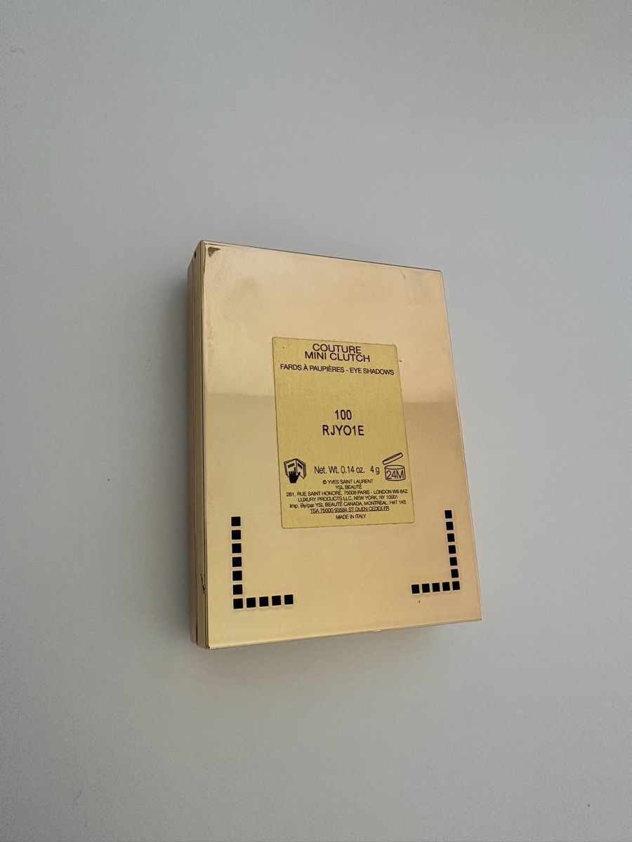 Make-up: YSL Couture Mini Clutch Eyeshadow Palette 100 – Usato da Zürich venduto da Julie_nouvelle24 1