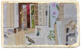 ephemera 8/papier collage bastelpapier scrapbooking +Versand
