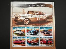 Cuba Autos Antiguos 2002 Block  **  Luxus   (B821)