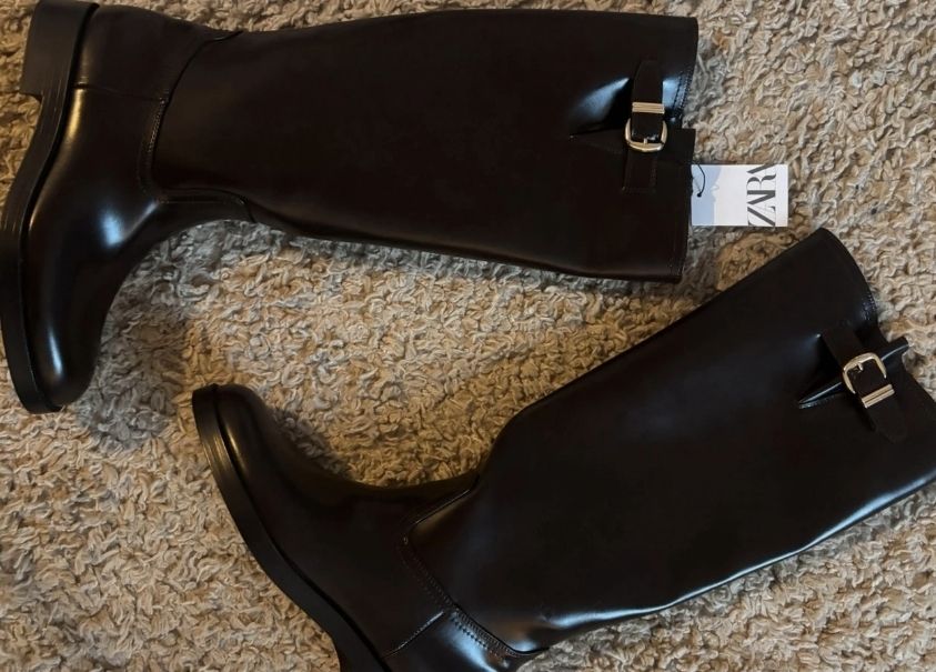 Bottes femme cavalières sur mesures marron ébène | Mollets fins ou