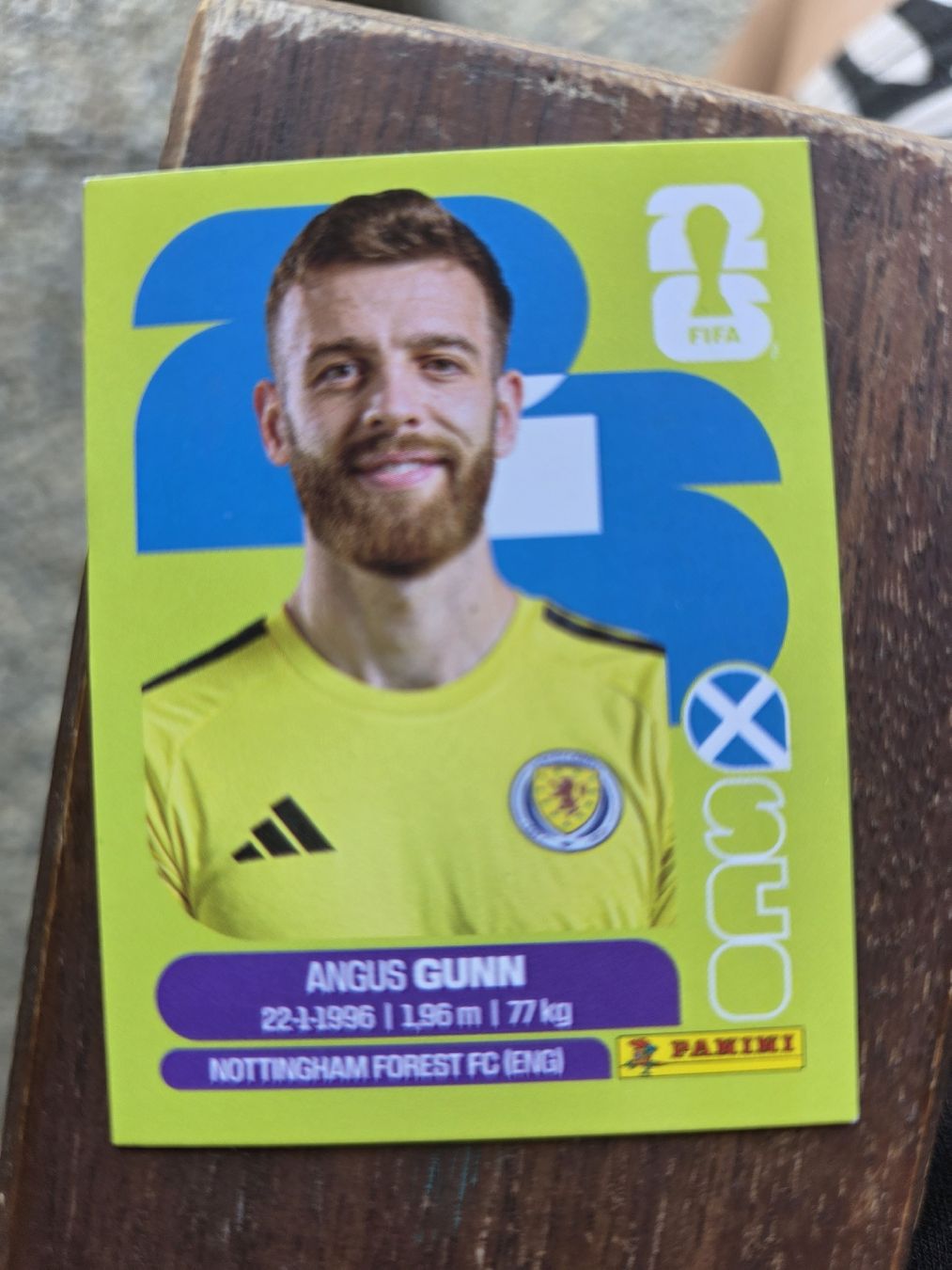 Panini Sammelbilder & Trading cards: Panini SCO 2 Angus Gunn – Neu (gemäss Beschreibung) aus Romanshorn von leeh78