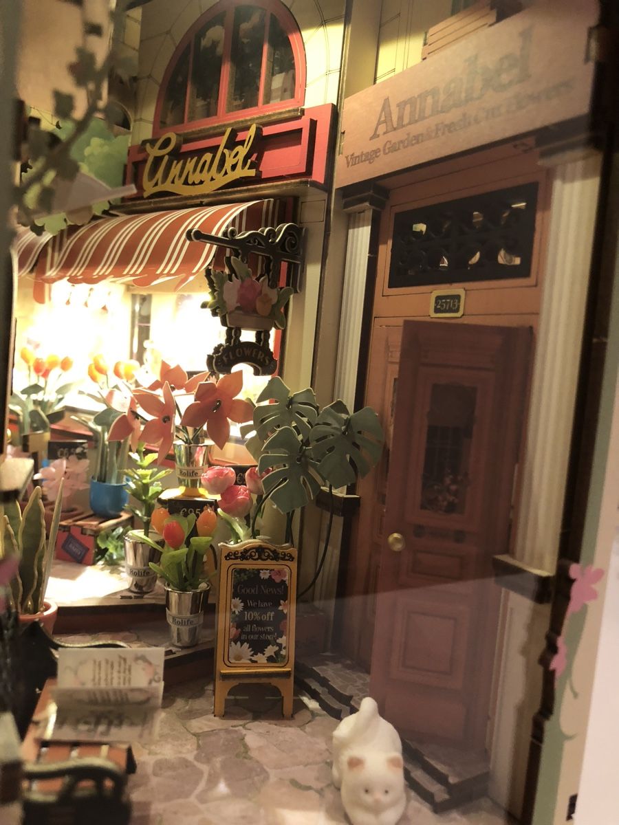 Tutte le decorazioni: Rolife Floral Corner - Book Nook – Usato da Zollikofen venduto da DelNero 2