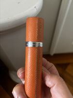 Hermès Vaporisateur de sac en cuir orange, vintage rare