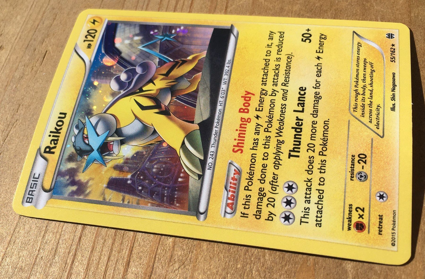 Pokémon Sammelbilder & Trading cards: Raikou Holo Pokémon Breakthrough Promo – Gebraucht aus Dornach von Deco89 4
