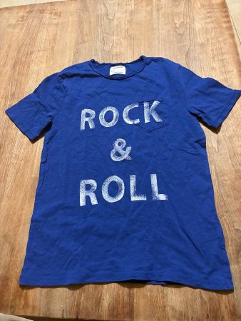 T-shirt Zadig&Voltaire Rock&Roll, bleu, en très bon état!