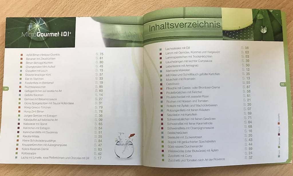Libri: Mikro Gourmet 101  Rezeptbuch – Usato da Boswil venduto da MaKoBo 2