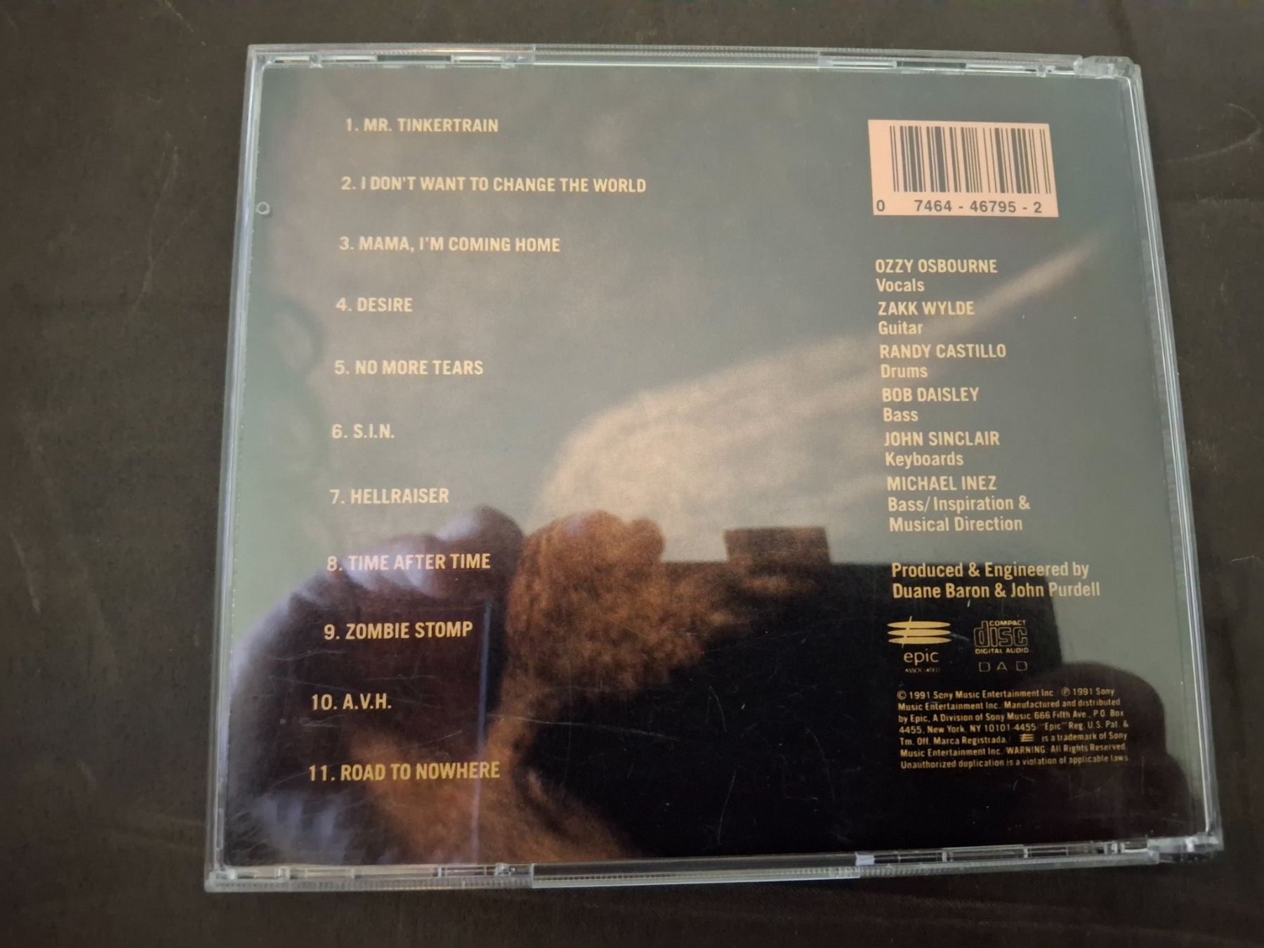 CDs: Ozzy Osbourne – No More Tears – Gebraucht aus St.Gallen von CD_jalamusic 1