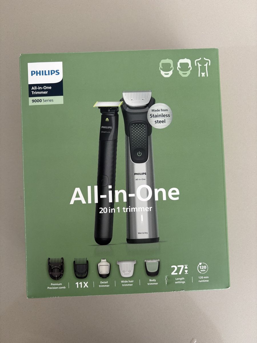 Philips Taglio: Excellent condition Philips All-in-One trimmer 9000 Series – Nuovo (secondo la descrizione) da Adliswil venduto da GermanK