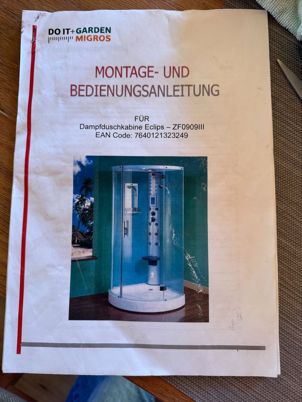 Duschen: Neue Massage-Dampfdusche – Neu (gemäss Beschreibung) aus Chevroux von tr7_hp65 1