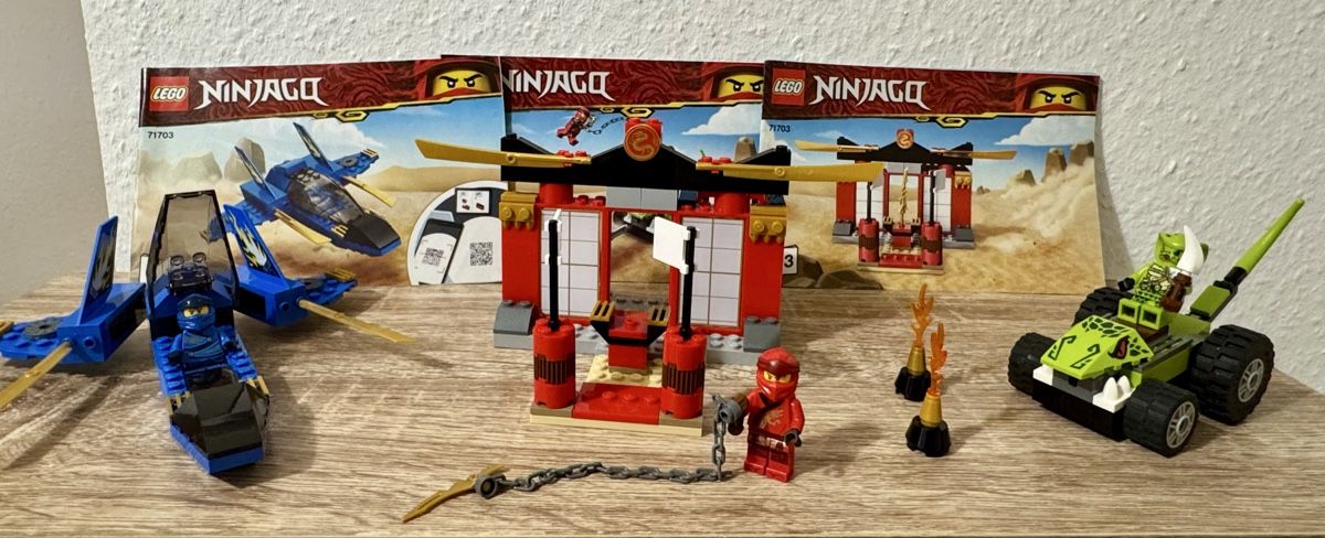 Lego Baukästen: LEGO NINJAGO 71703 Le Combat du Supersonique – Gebraucht aus Genève von AS27