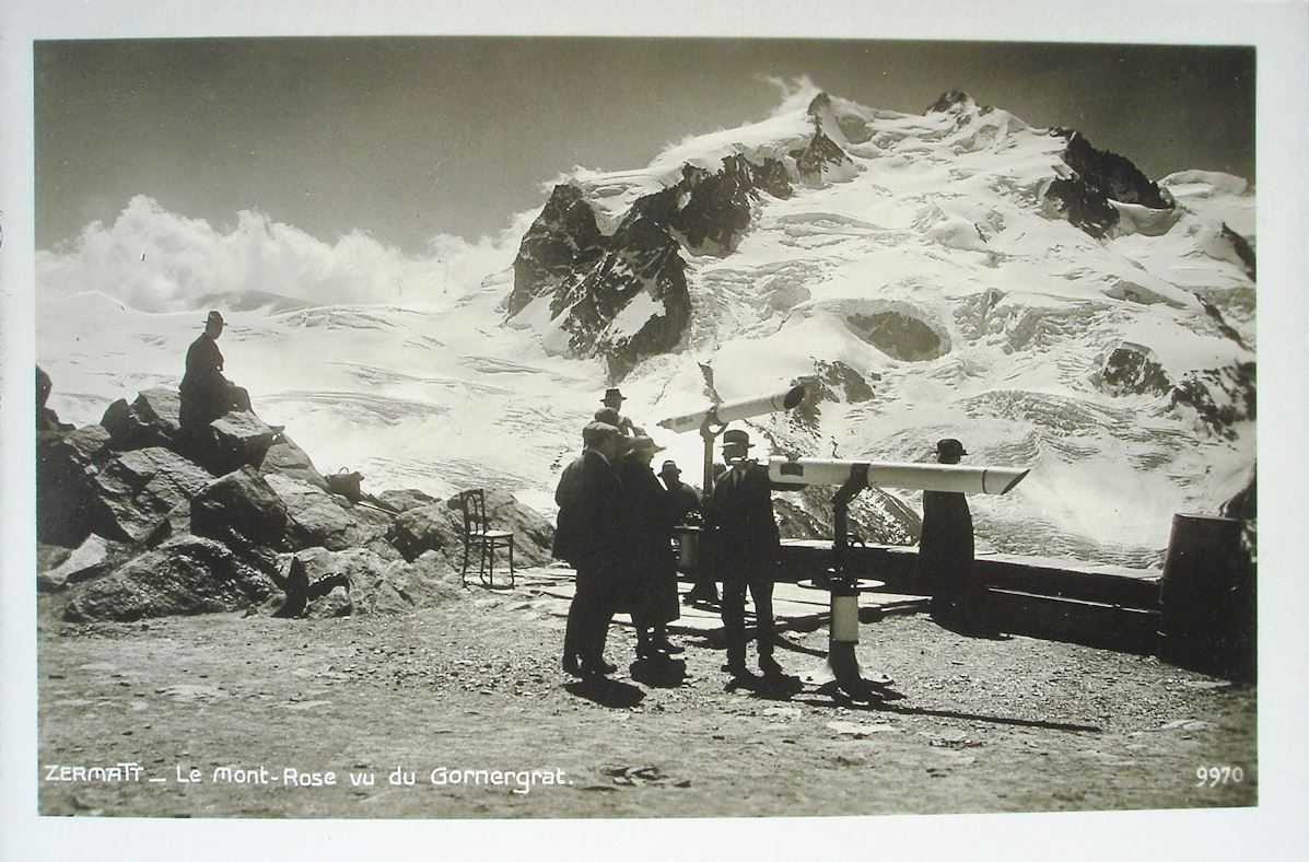 Cartoline postali: ZERMATT Le Mont-Rose vu du Gornergrat – Nuovo (secondo la descrizione) da Jona venduto da philajona