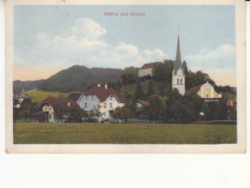 Cartoline postali: Reiden 1919 – Usato da Bürglen TG venduto da StampGraf