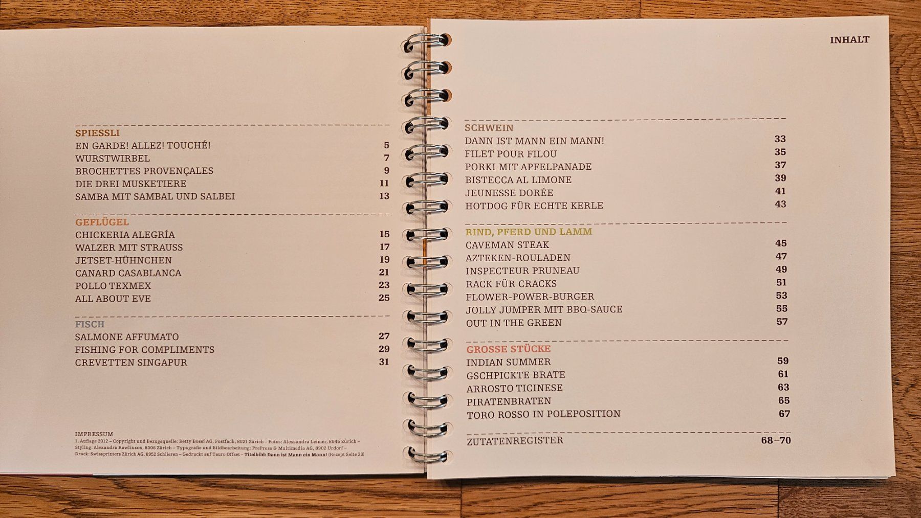 Libri: Kochbuch Easy Grill, Betty Bossi – Usato da Trachslau venduto da Daniel12766 1