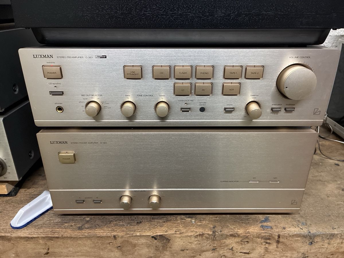 Luxman Amplificatori: Luxman Pré + Amp vintage – Usato da Chavannes-de-Bogis venduto da bmwe12