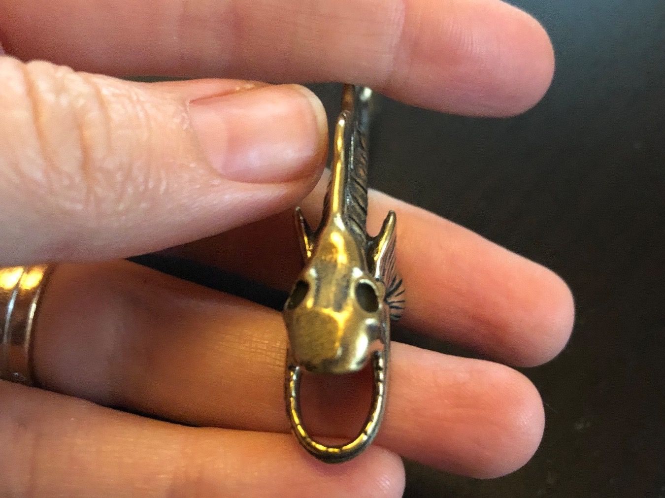 Ciondoli: Amulett (Anhänger) Fisch – Nuovo e nell'imballaggio originale da Gams venduto da Mariawicca 4