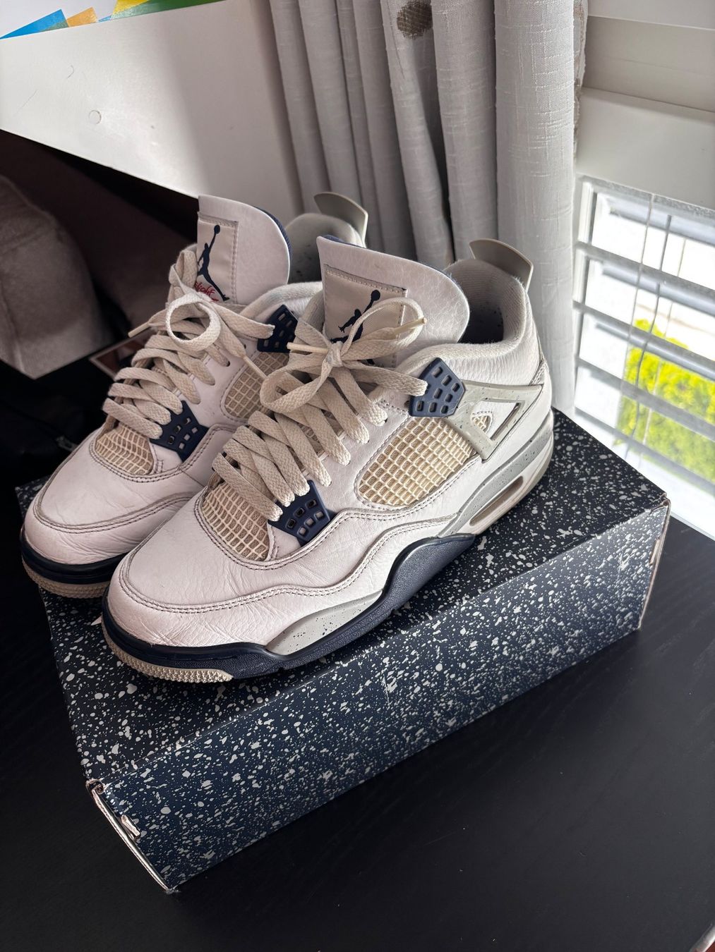 Jordan Scarpe da uomo: jordan retro 4 midnight navy (EU 42) – Usato da Binz venduto da myswiss 1