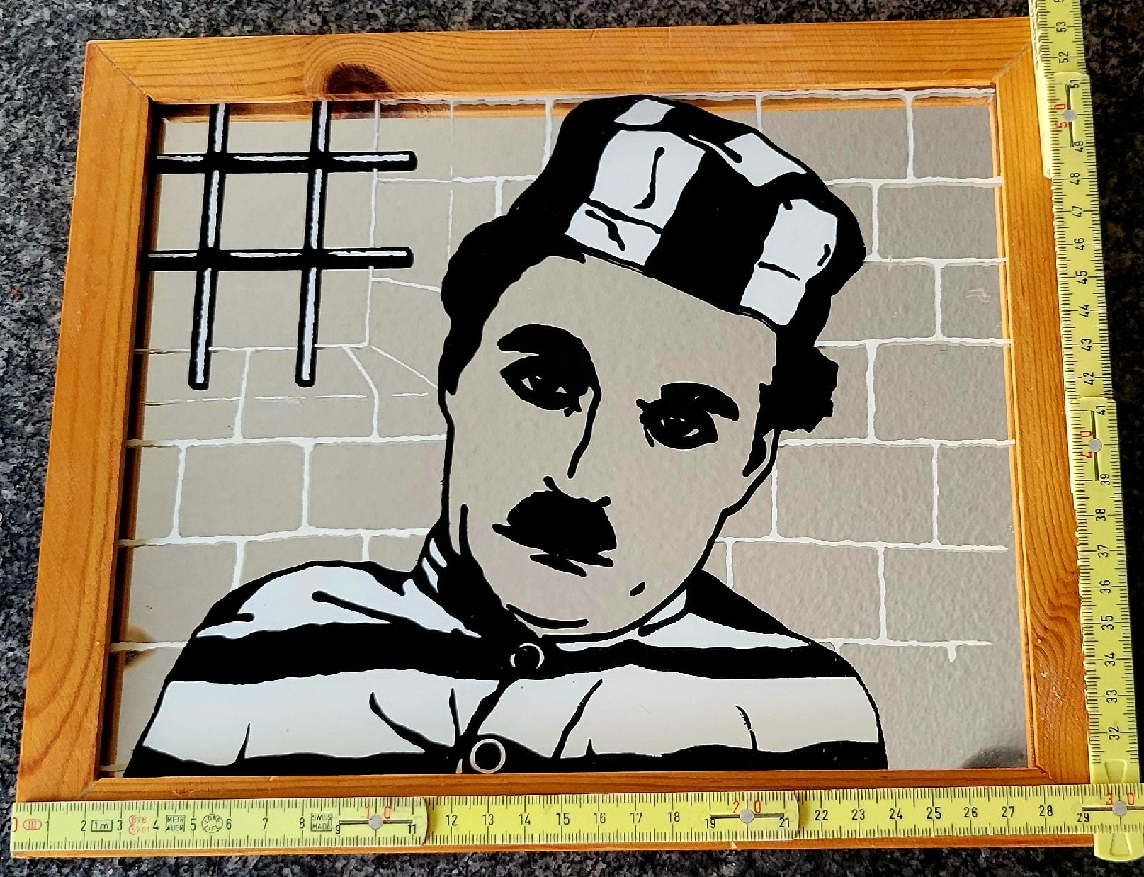 Specchi: Miroir Charlie Chaplin – Usato da Montet (Glâne) venduto da Koada2 2