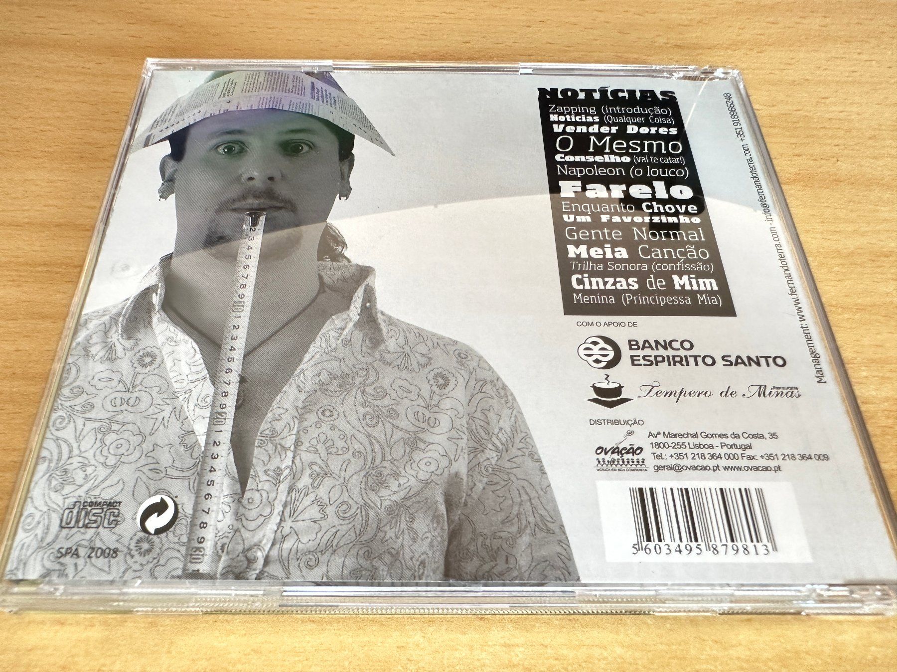CD: Fernando Terra - Notícias – Usato da Rikon im Tösstal venduto da Alpenmutz 1