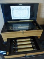 REUGE SPIELUHR MUSIK MIT 5 WALZEN - 15 MELODIEN -VON CA 1995