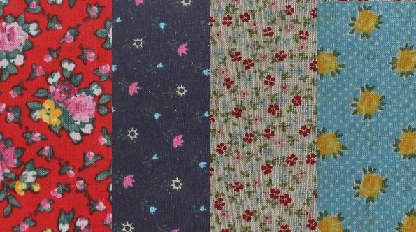 Stoffe: Baumwollstoff-Zuschnitt rot – Neu (gemäss Beschreibung) aus Schlatt TG von kreativ-atelier