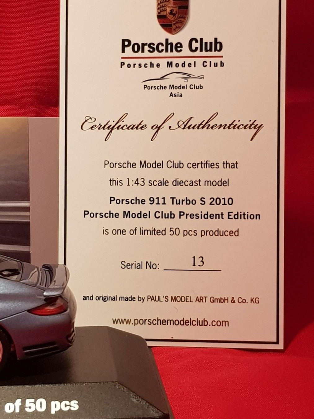 Porsche Modellautos: Porsche 911 Turbo S 2010 – Neu und originalverpackt aus Chézard-St-Martin von AlPat-Collections 5