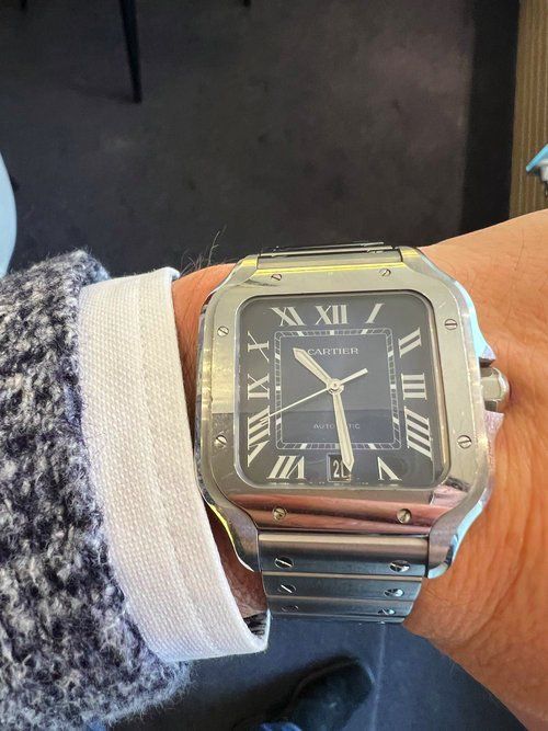 Cartier Orologi: Cartier Santos blue GM - WSSA0071 – Usato da Zürich venduto da juwelier-damken 3