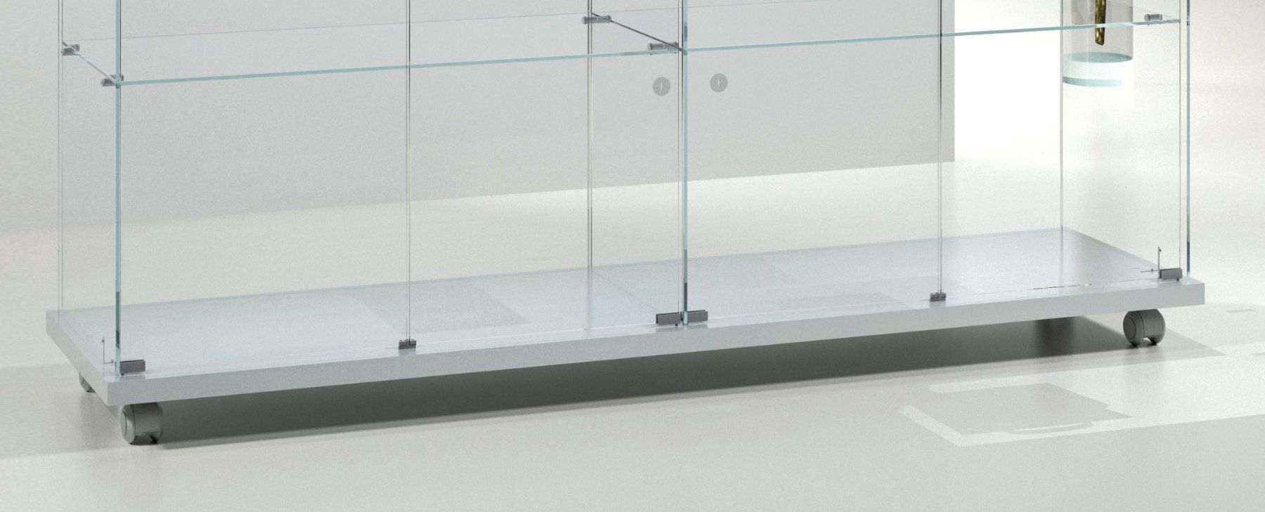 Vetrine: Glasvitrine, Silber,Kirsch&Wenge,LED B.157cmxT.40cmxH.181cm – Nuovo e nell'imballaggio originale da Kriens venduto da GCgestaltung.17 2