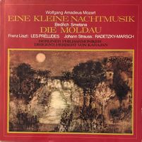 Mozart/Smetana/Liszt/Strauss (LP, Karajan)