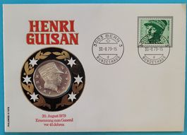 Münzbrief GENERAL HENRI GUISAN 1979 Silber