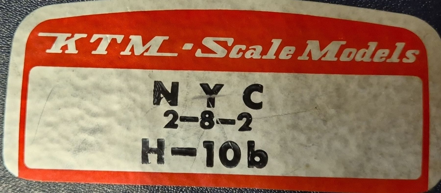 Modellini di ferrovie: KTM Scale Models NYC 2-8-2 H-10b. 2-Leiter, Spur 0. – Usato da Dällikon venduto da Xilef1978 3