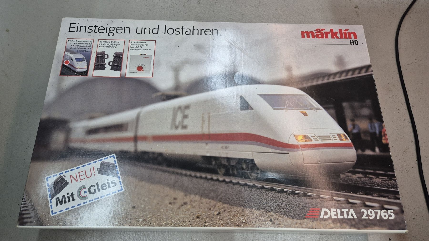 Märklin Trains électriques: ICE Startpackung Märklin 29765 – D'occasion à Münsingen par hausbootli 1