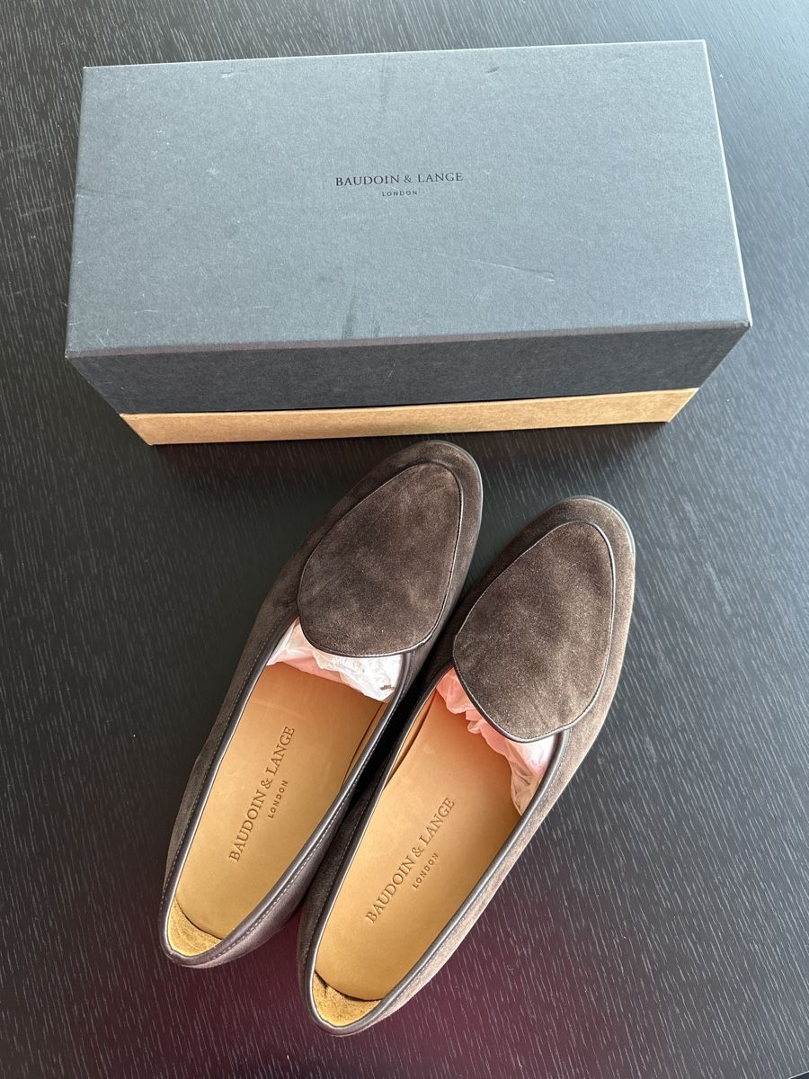 Lange Chaussures hommes: Baudoin & Lange Shoes Size 44 – Neuf (Voir description) à Cologny par pichi26